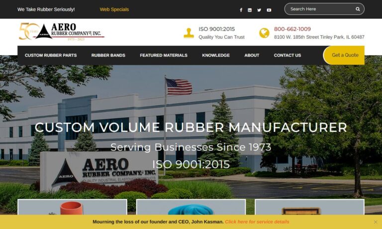 Aero Rubber Company, Inc.