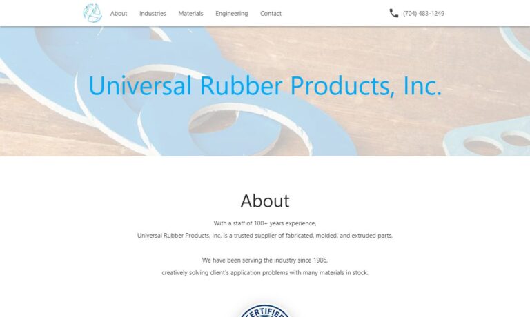 Universal Rubber Products, Inc.